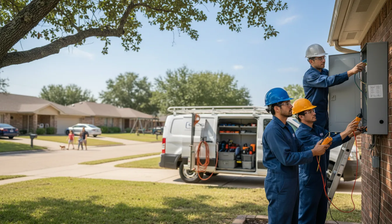 Certified electrician providing emergency electrical services in Hoschton, GA